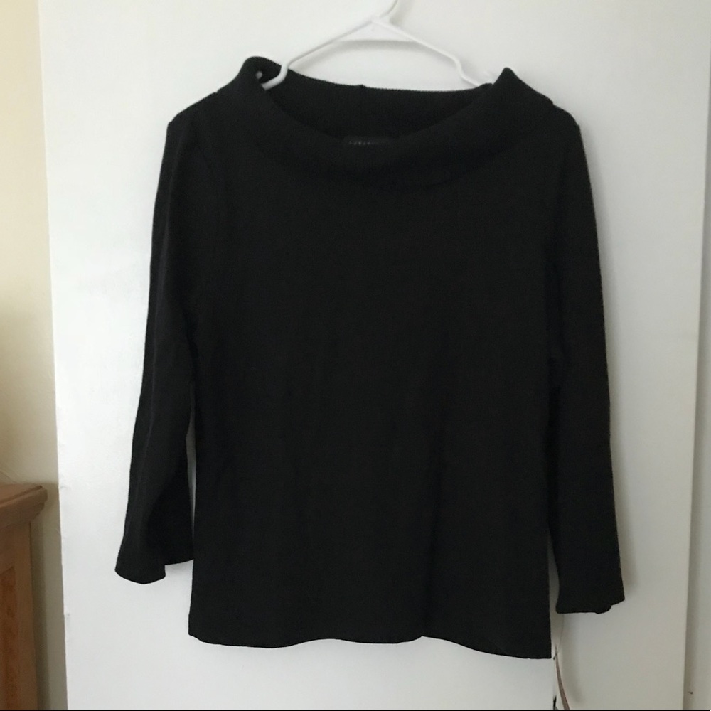 Raffaella petite black sweater
